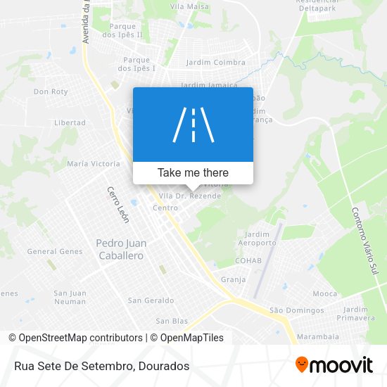 Rua Sete De Setembro map
