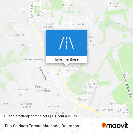 Rua Soldado Tomas Machado map