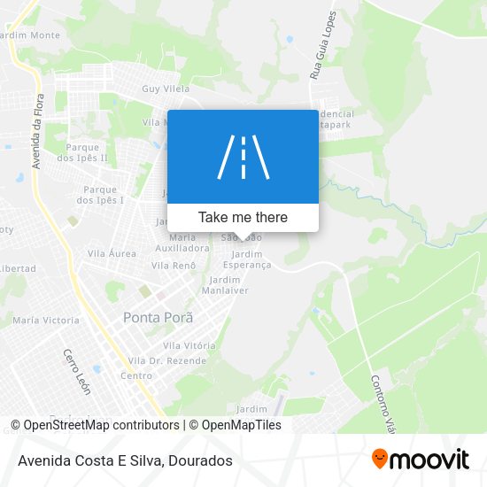 Avenida Costa E Silva map