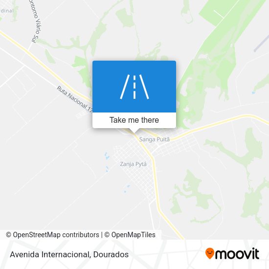 Avenida Internacional map