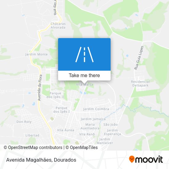 Avenida Magalhães map