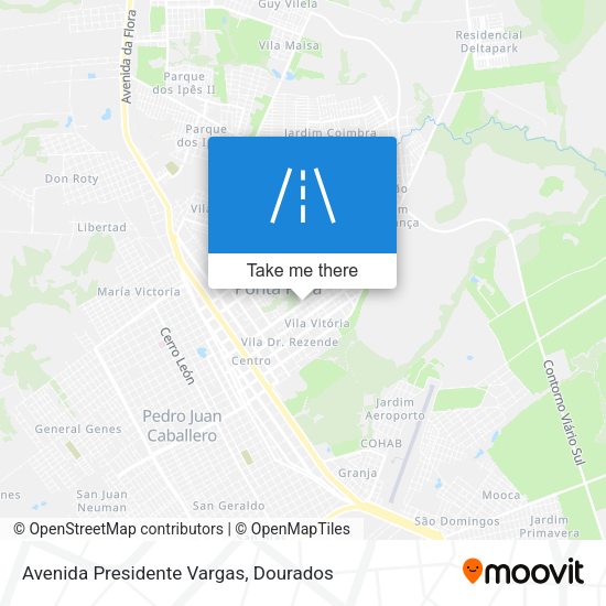 Avenida Presidente Vargas map