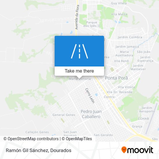 Ramón Gil Sánchez map