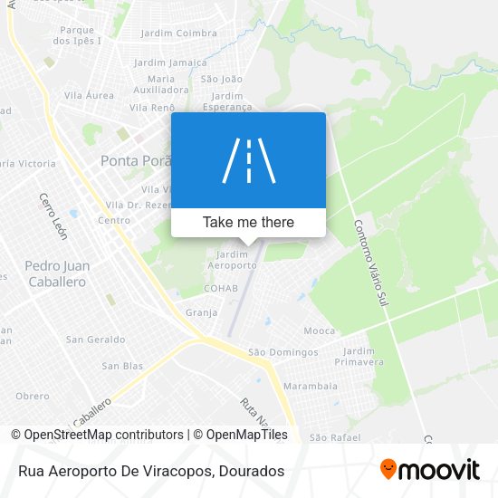 Rua Aeroporto De Viracopos map