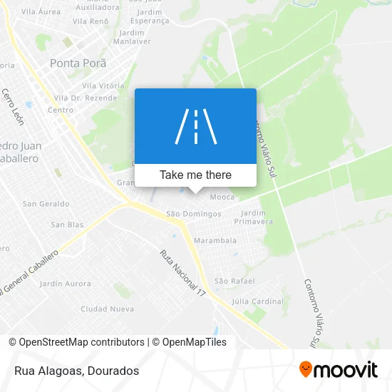 Rua Alagoas map
