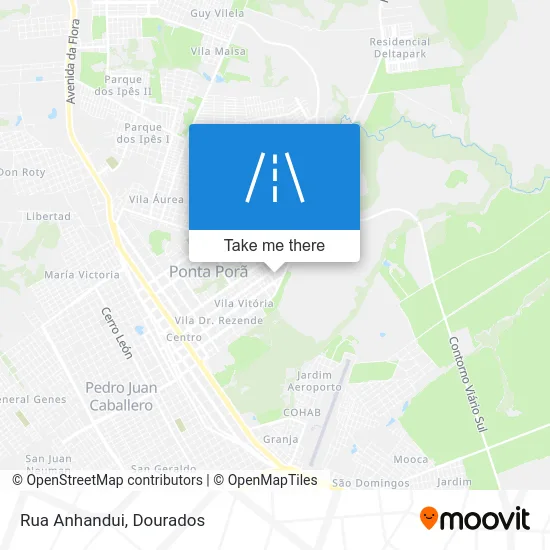Rua Anhandui map