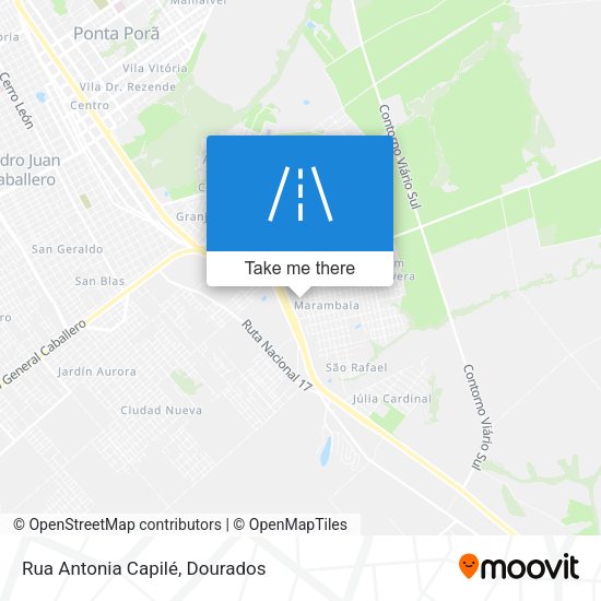 Rua Antonia Capilé map