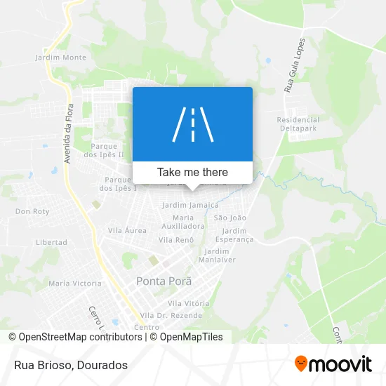 Rua Brioso map