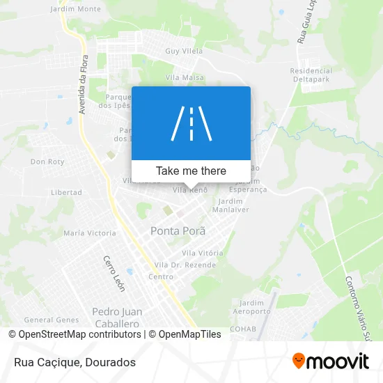 Rua Caçique map