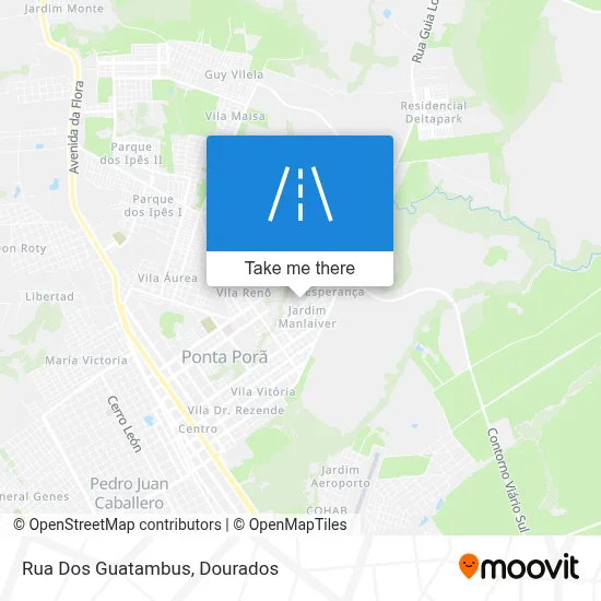 Rua Dos Guatambus map