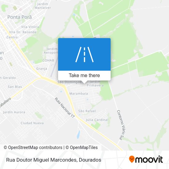 Rua Doutor Miguel Marcondes map
