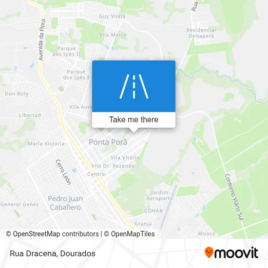 Rua Dracena map
