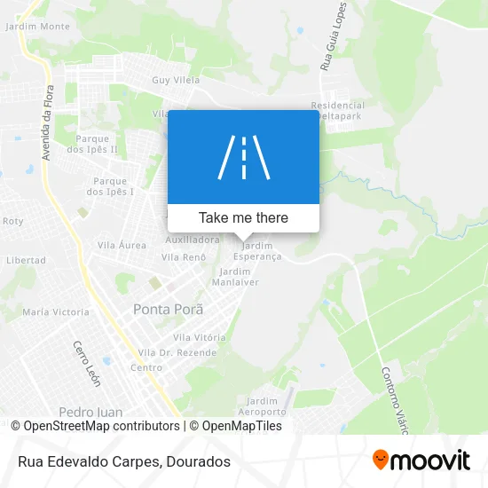 Rua Edevaldo Carpes map