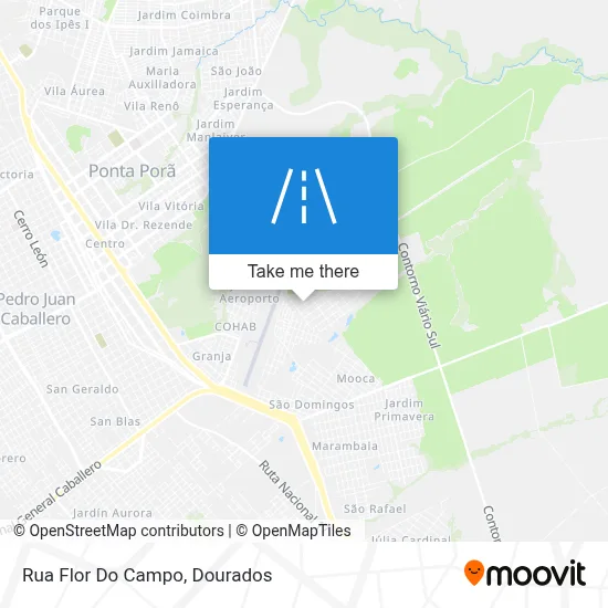 Rua Flor Do Campo map