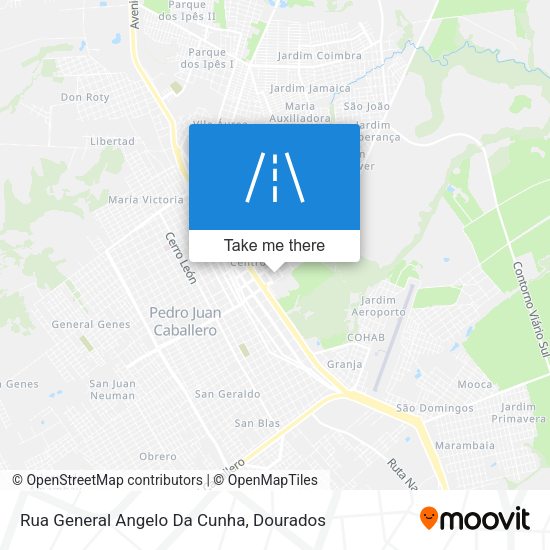 Rua General Angelo Da Cunha map