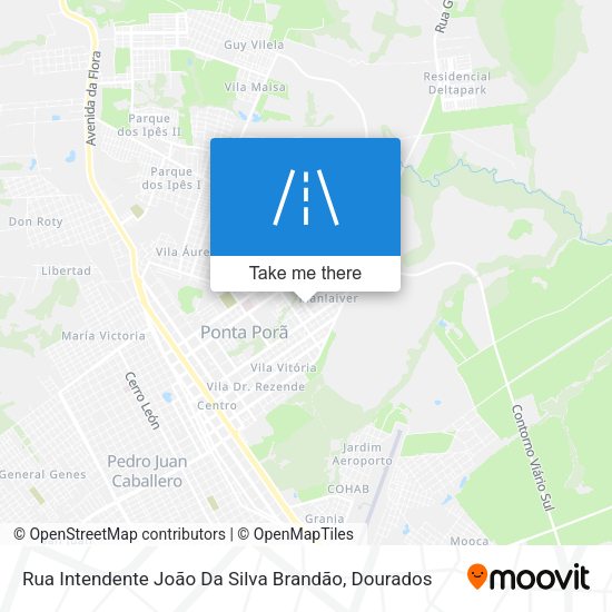 Rua Intendente João Da Silva Brandão map
