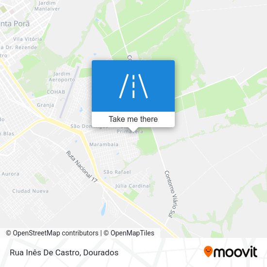 Rua Inês De Castro map