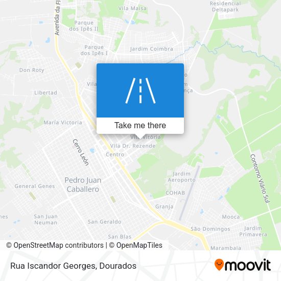 Rua Iscandor Georges map
