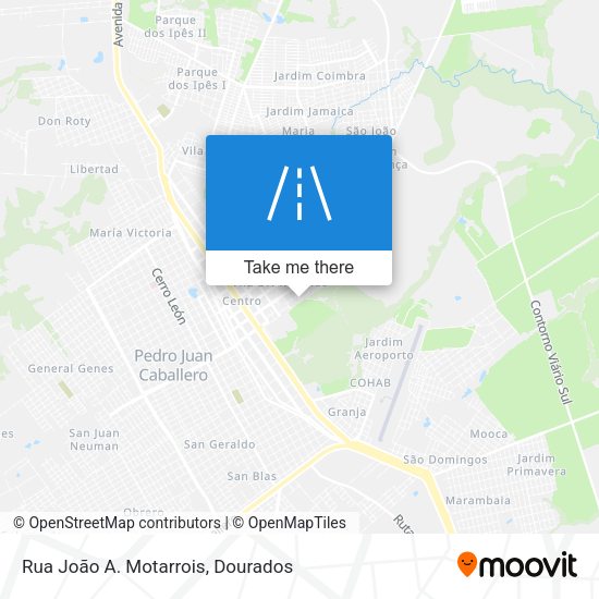 Rua João A. Motarrois map