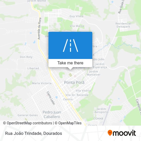 Rua João Trindade map