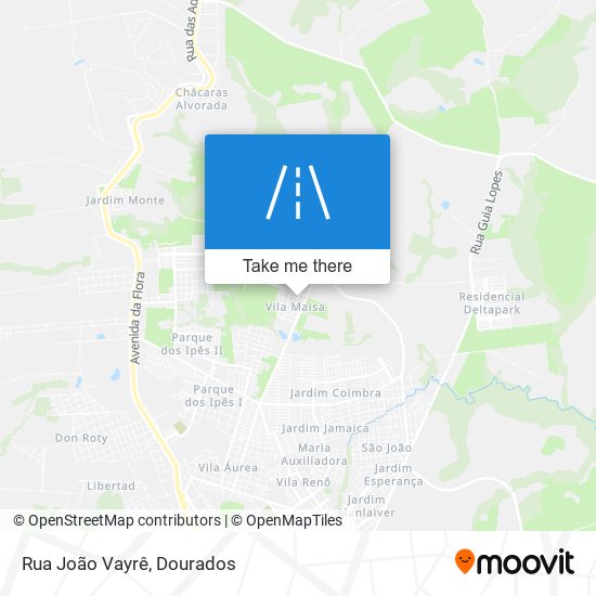 Rua João Vayrê map