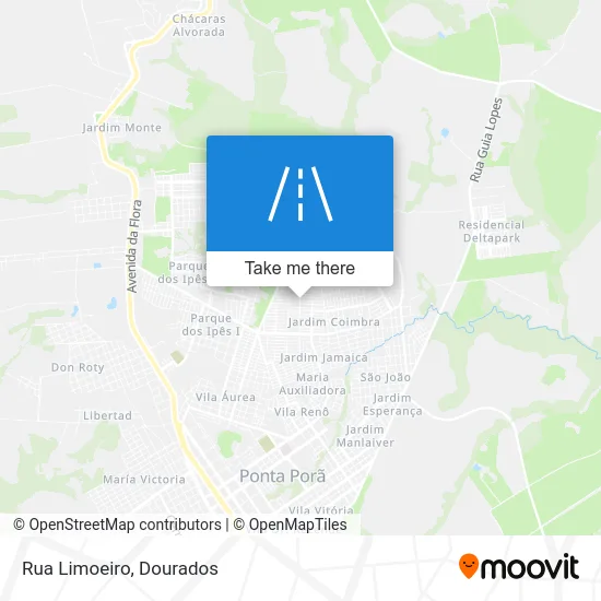 Rua Limoeiro map