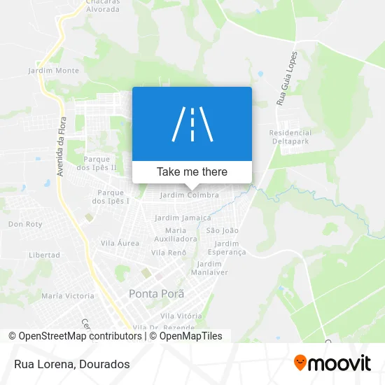 Rua Lorena map