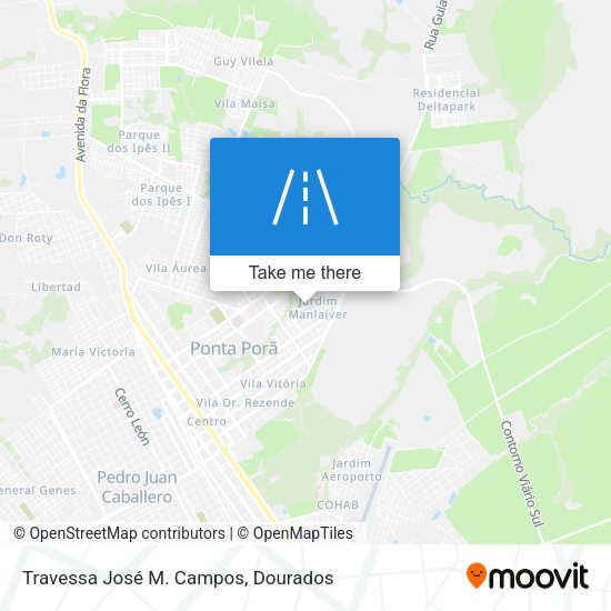 Travessa José M. Campos map