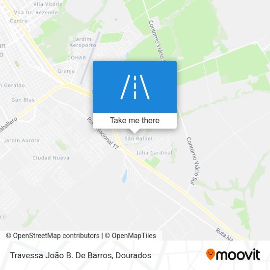 Travessa João B. De Barros map