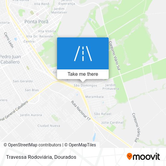 Travessa Rodoviária map