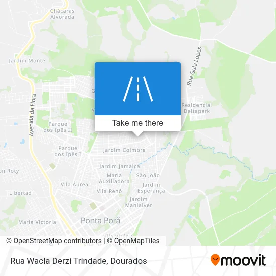 Rua Wacla Derzi Trindade map