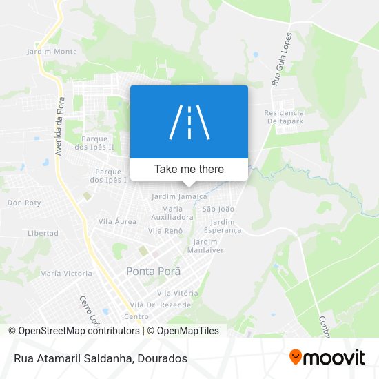 Rua Atamaril Saldanha map