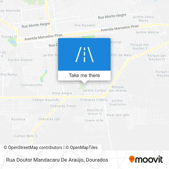 Rua Doutor Mandacaru De Araújo map