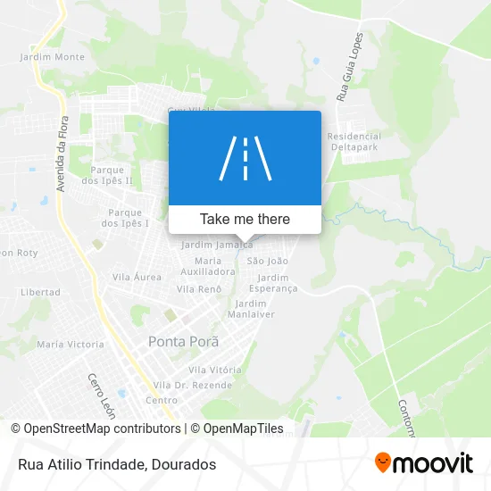 Rua Atilio Trindade map