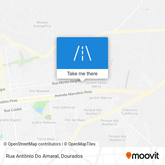 Rua Antônio Do Amaral map