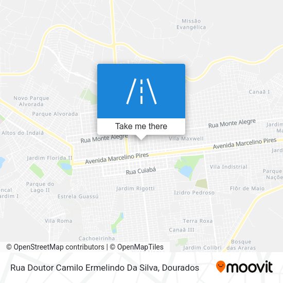 Rua Doutor Camilo Ermelindo Da Silva map