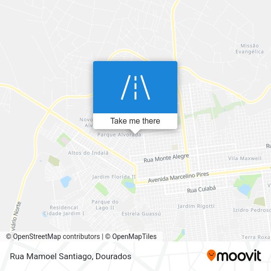 Rua Mamoel Santiago map
