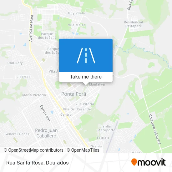 Rua Santa Rosa map