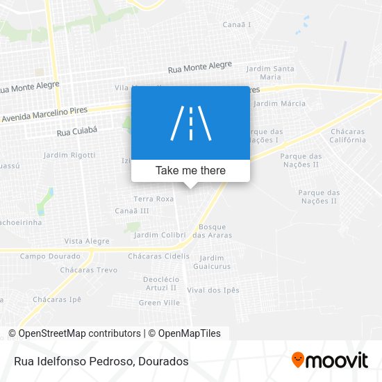 Rua Idelfonso Pedroso map