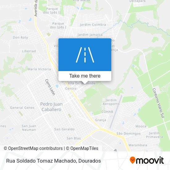 Rua Soldado Tomaz Machado map