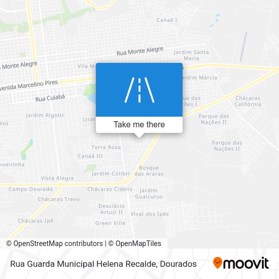 Rua Guarda Municipal Helena Recalde map