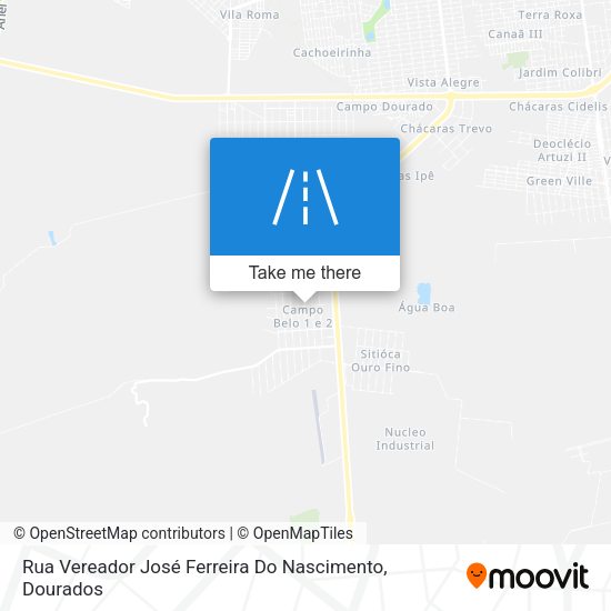 Rua Vereador José Ferreira Do Nascimento map