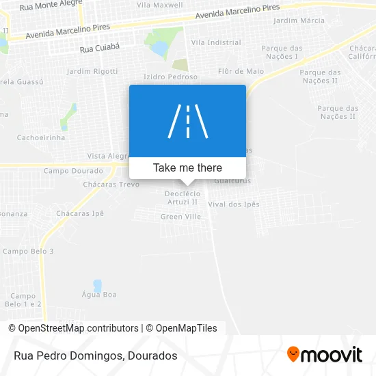 Rua Pedro Domingos map