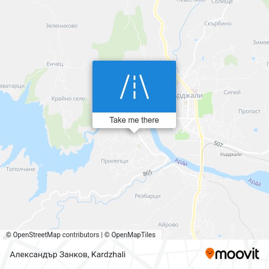 Карта Александър Занков