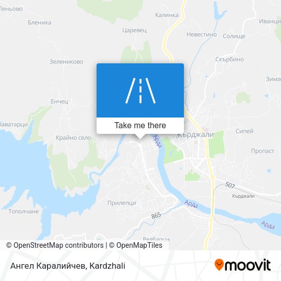 Ангел Каралийчев map
