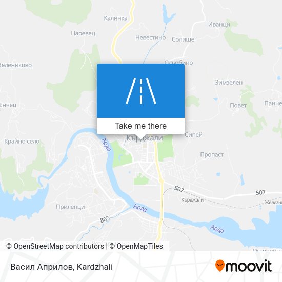 Васил Априлов map
