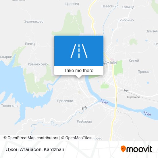 Джон Атанасов map