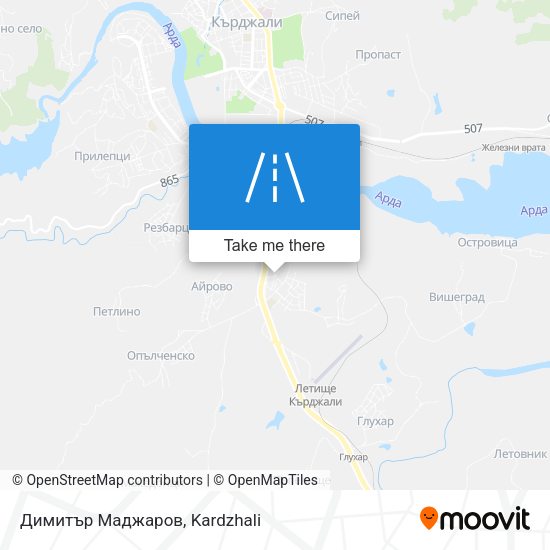 Димитър Маджаров map