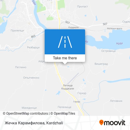 Жечка Карамфилова map