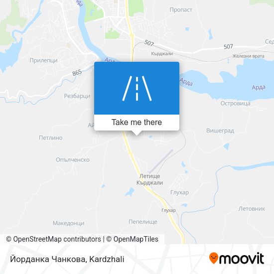 Карта Йорданка Чанкова